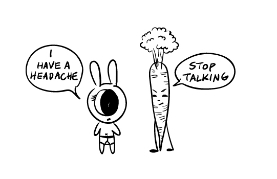 Cyclops Rabbit and Well-Harsh Carrot